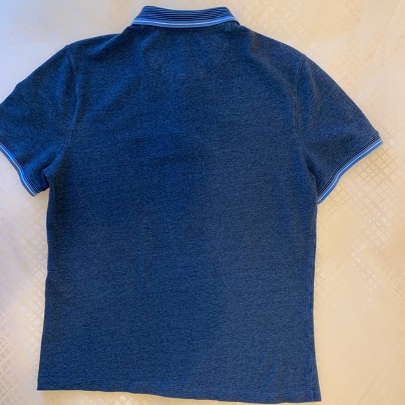 MICHAEL KORS MENS - Polo Shirt In Dark Blue (Size Medium) - Picture 3 of 8